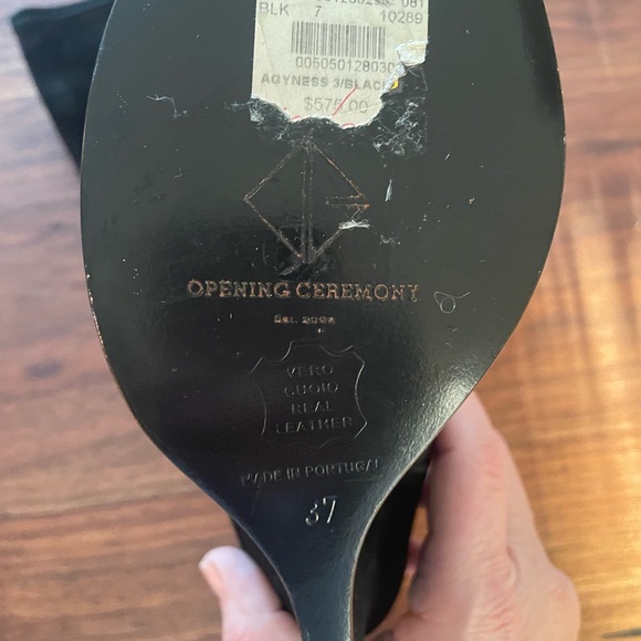 STUNNING BARNEY’S SUEDE KNEE HIGH BOOTS. - Picture 5 of 5